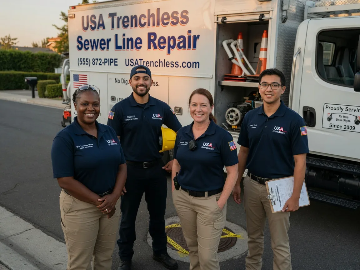 Sewer Line Repair company in Burr Oak, KS